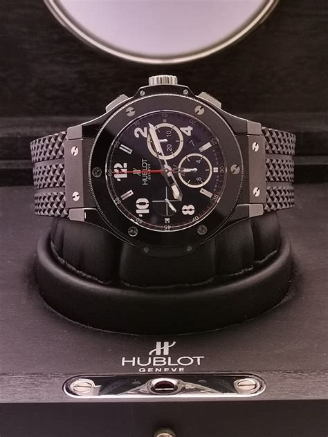 hublot black ceramic bezel|Hublot black magic.